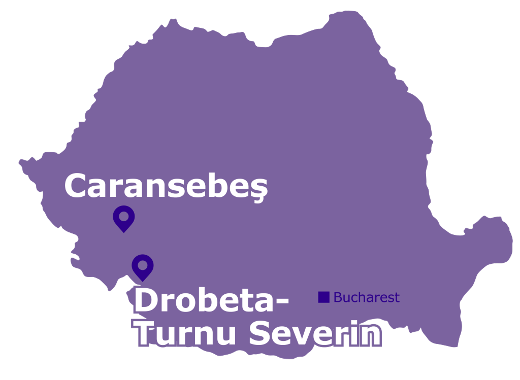 SEBN RO Locations in Map